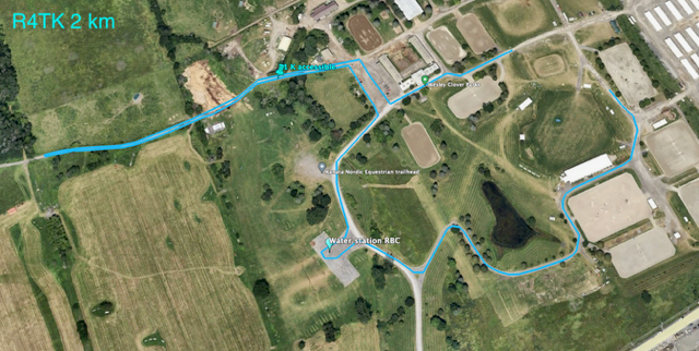 Map of <span>2K</span> Run route
