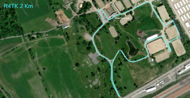 Map of Course de <span>2 km</span>  route