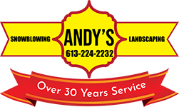 Andy's Snowblowing and Landscaping logo
